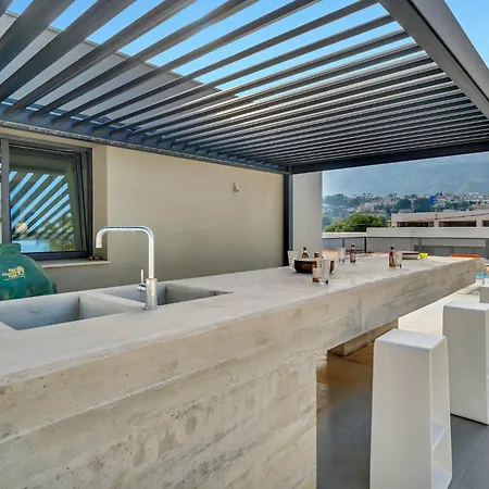 Casa Mieke Modern Villa Denia View Of The Montgo Mountain Exterior foto