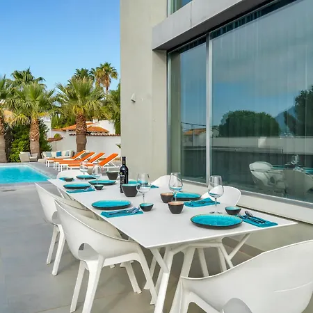 Casa Mieke Modern Villa Denia View Of The Montgo Mountain Exterior foto