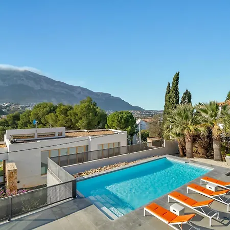 Casa Mieke Modern Villa Denia View Of The Montgo Mountain Exterior foto