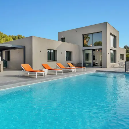 Casa Mieke Modern Villa Denia View Of The Montgo Mountain Exterior foto
