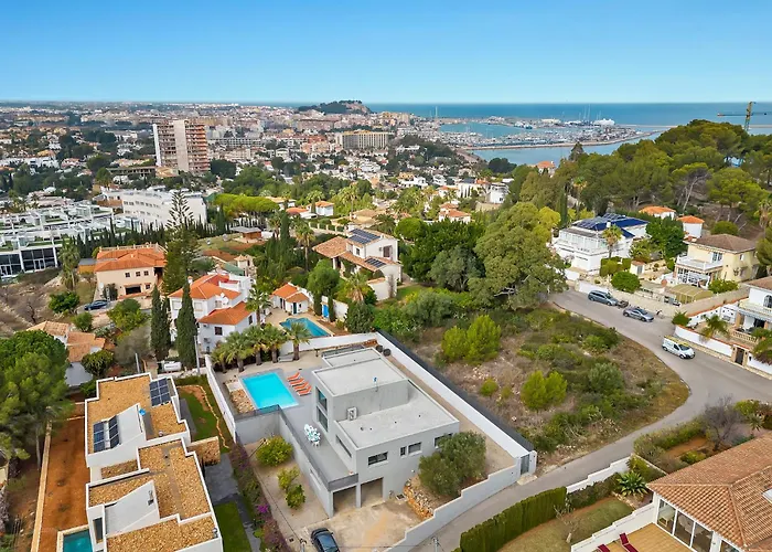 Casa Mieke Modern Villa Denia View Of The Montgo Mountain
