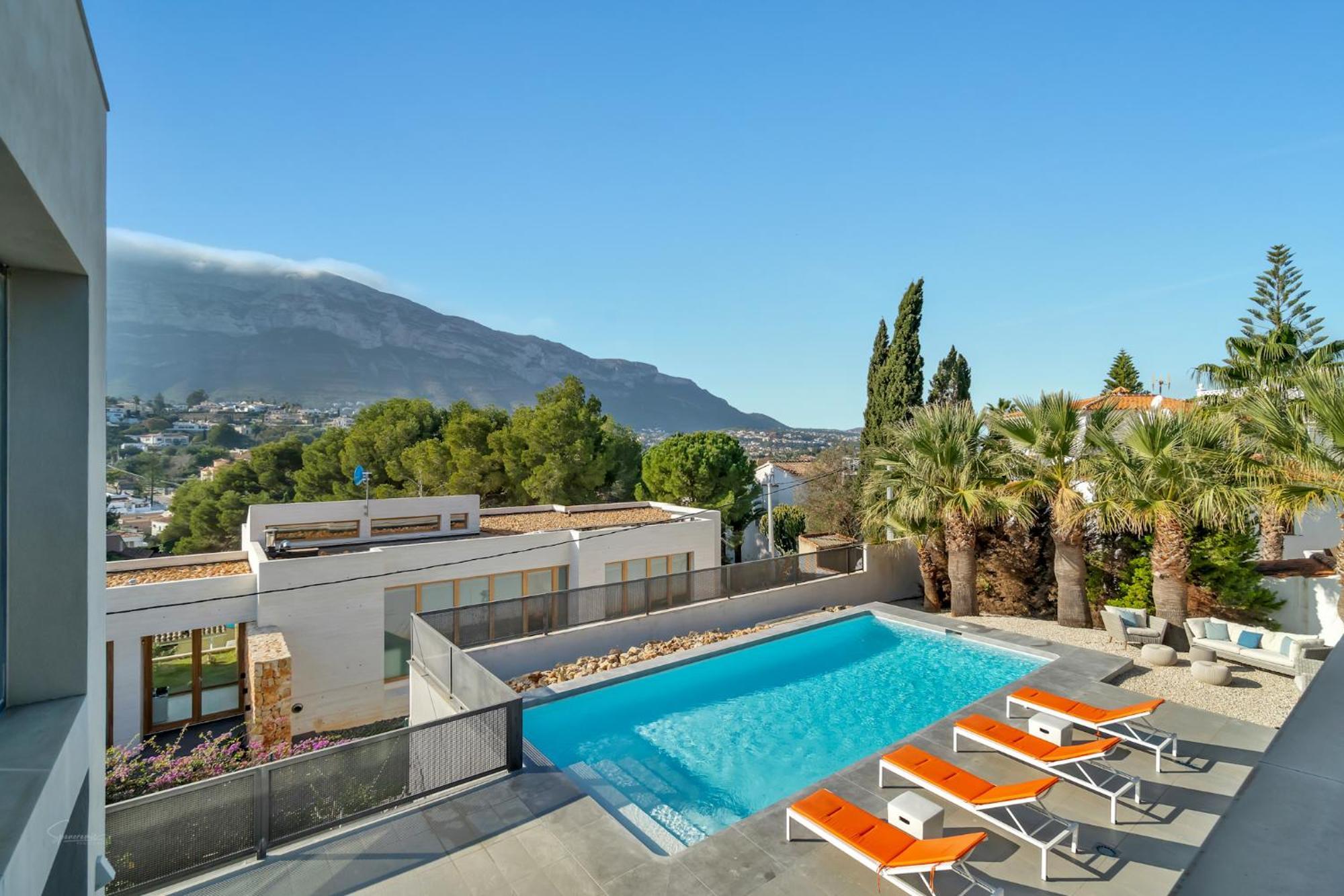 Casa Mieke Modern View Of The Montgo Mountain Villa Dénia